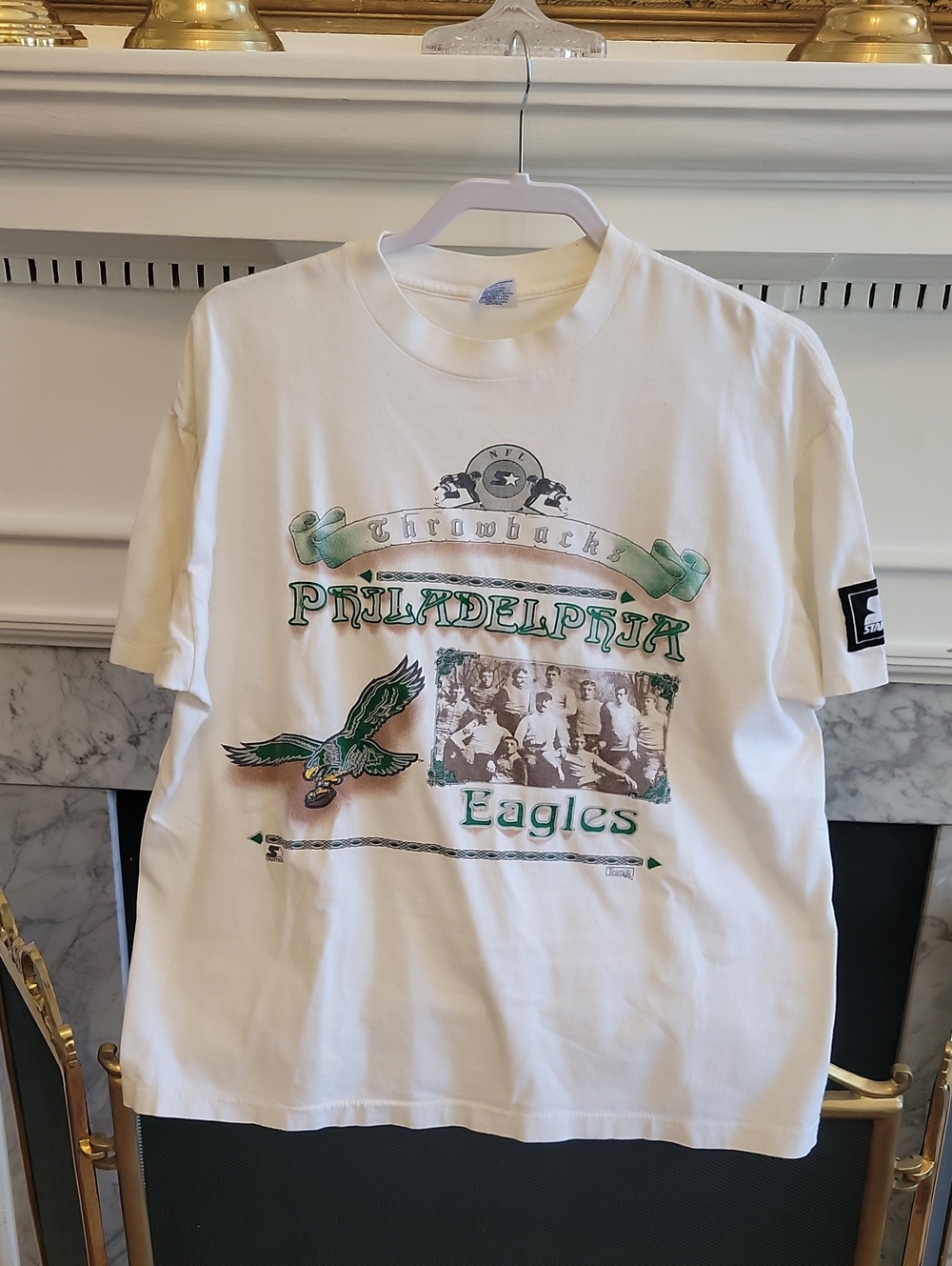 90's Philadelphia Eagles Throwback Tee-shirt